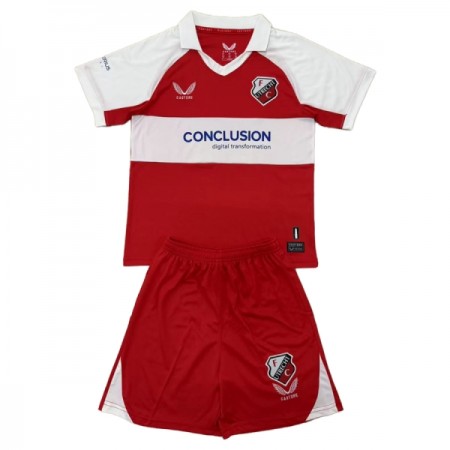 Koszulka FC Utrecht Dziecięcy Czwarty 2024-25 Koszulki Piłkarskie Krótki Rękaw